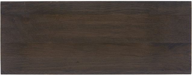 Artisan & Post by Vaughan-Bassett Joinery Brindle Gray/Espresso Oak Upholstered Bench-1
