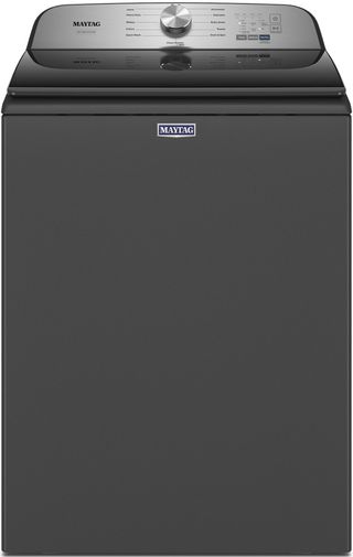 Maytag® Pet Pro System 4.7 Cu. Ft. Volcano Black Agitator Top Load Washer
