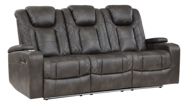 Mazin Furniture Tabor Brownish Gray Power Reclining Sofa-0