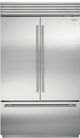 Sub-Zero® Classic Series 28.9 Cu. Ft. Stainless Steel Built In French Door Refrigerator-0