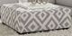 Furniture of America® Hermiston Gray Ottoman-0