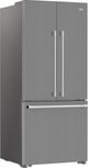 Beko 30 in. 16.1 Cu. Ft. Fingerprint-Free Stainless Steel Counter Depth French Door Refrigerator-4