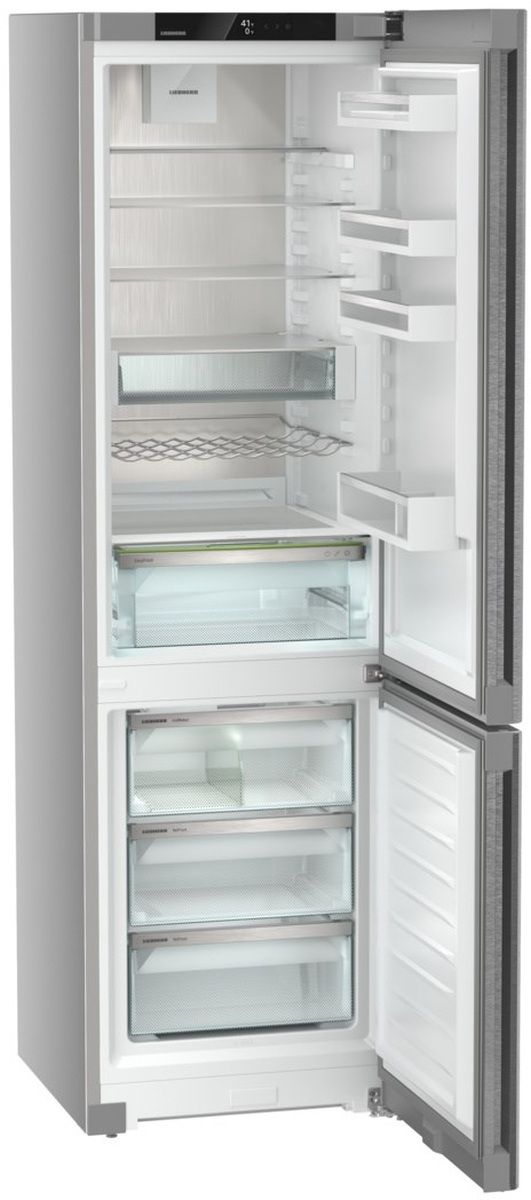 Liebherr 24" 12.8 Cu. Ft. Stainless Steel Bottom Freezer Refrigerator-3