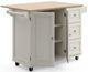homestyles® Dolly Madison White Kitchen Cart-1