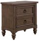 Liberty Furniture Americana Farmhouse 4-Piece Beige/Dusty Taupe King Sleigh Bedroom Set-4