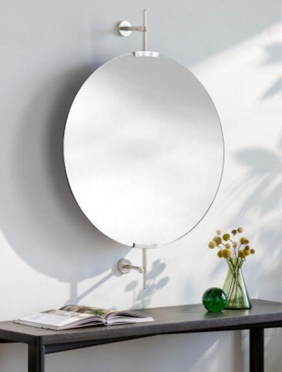 Surya Anastasya Antiqued Metallic/Silver Accent Mirror-2