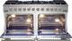 FORNO® Capriasca 60" Stainless Steel Pro Style Gas Range-1