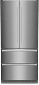 Liebherr 36'' 18.9 Cu. Ft. Stainless Steel Counter Depth French Door Refrigerator with BioFresh-0