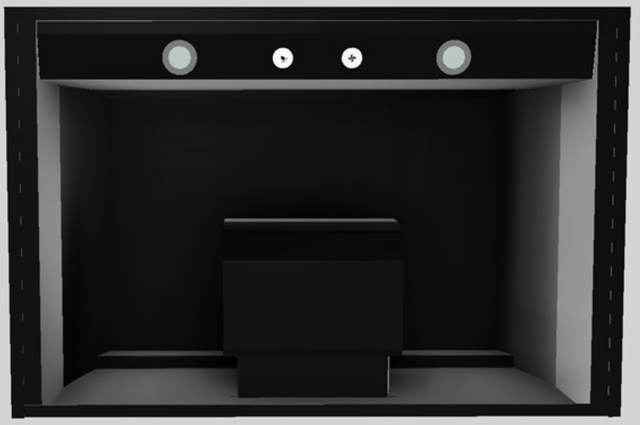 Vent-A-Hood® Designer Series 36" Black Wall Mounted Range Hood-3