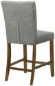 Coaster® Paxton 2-Piece Brown/Gray Upholstered Counter Dining Side Chair-5