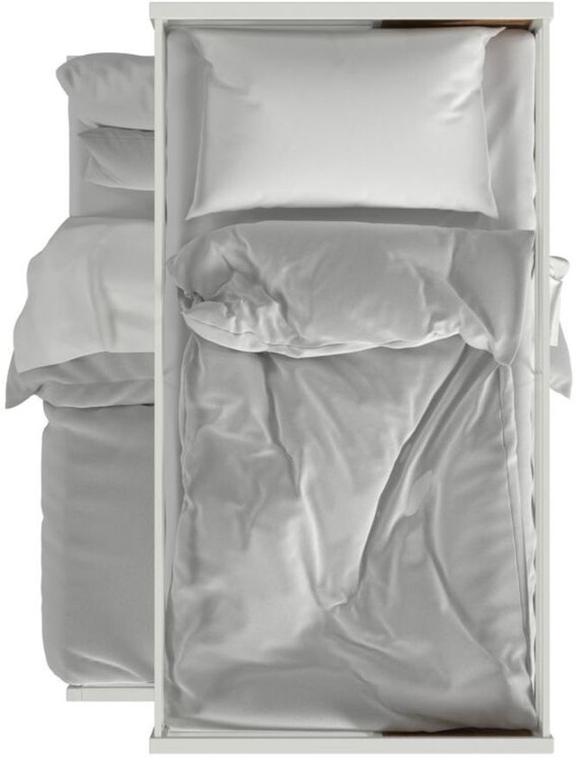 Intercon Midtown Youth White/Monarca Youth Twin Over Full Bunk Bed-3