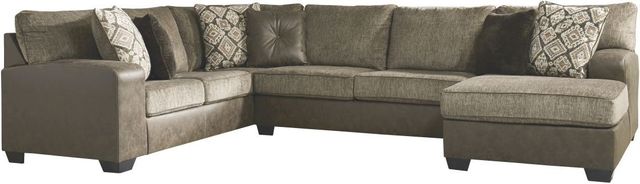 Benchcraft® Abalone 2-Piece Chocolate Living Room Set-1