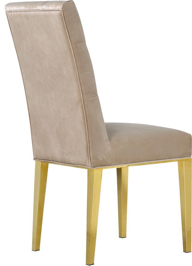 Meridian Furniture Capri Beige Velvet Dining Chair-2