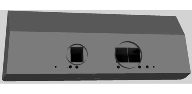 Vent-A-Hood® 60" Gunsmoke Wall Mounted Liner Insert-1