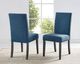Brassex Inc. Avery 2-Piece Blue Side Chair Set-3