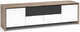 Salamander Designs® Chameleon Barcelona 245 Gloss White Glass Speaker Integrated Cabinet-0