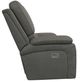La-Z-Boy® Greyson Blue Grey Leather Power Wall Recliner with Headrest and Lumbar-2