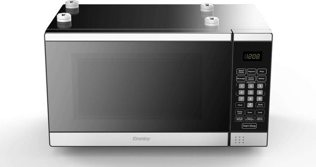 Danby® 0.9 Cu. Ft. Stainless Steel Countertop Microwave -2
