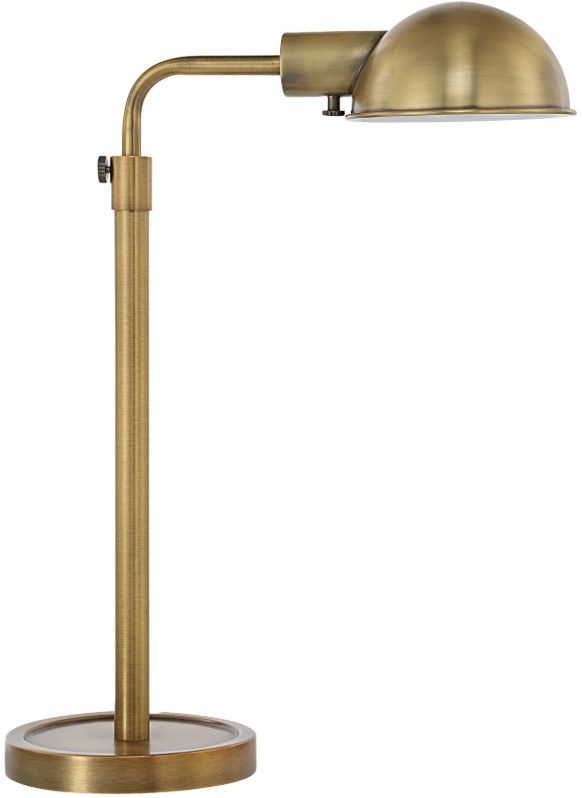 Renwil® Halle Dark Antique Brushed Brass Table Lamp-2