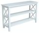 John Thomas Furniture® Home Accents White Sofa Table-0