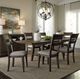 Liberty Furniture Double Bridge 7-Piece Dark Chestnut/Gray Trestle Dining Set-1