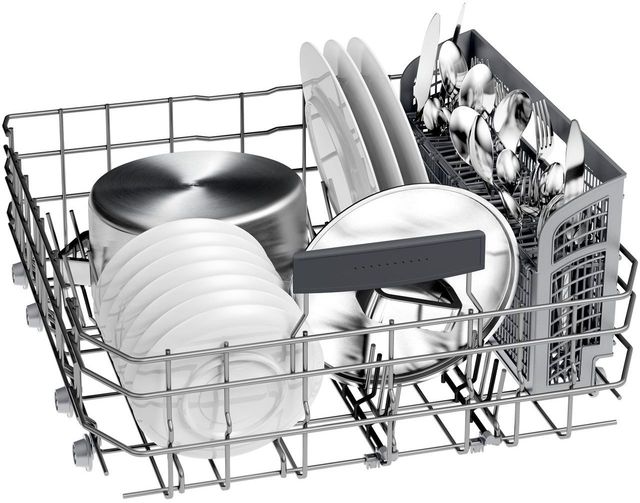 Bosch® 800 Series 24" Stainless Steel Top Control Built In Dishwasher-3
