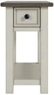 Signature Design by Ashley® Bolanburg Gray End Table with Antique White Base-1