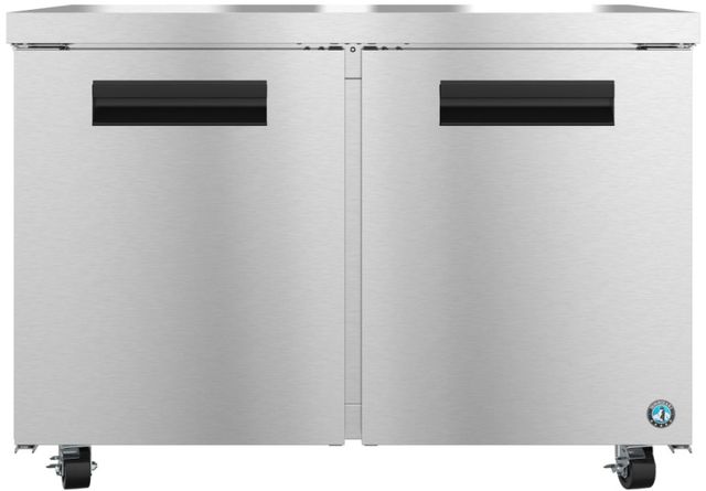 Hoshizaki Steelheart® 48" 13.66 Cu. Ft. Stainless Steel Two Section Undercounter Refrigerator-0
