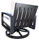 CabanaCoast® Customizable Venice Aluminum Outdoor Lounge Swivel Rocker Chair-2