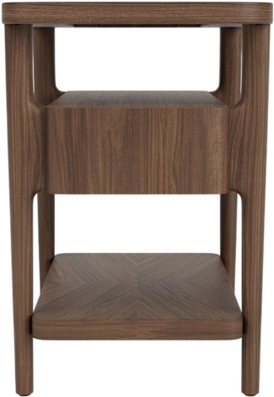Riverside Furniture Delia Nouveau Walnut Chairside Table-3