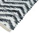 A & B Home Black/White 8' x 10' Area Rug-3
