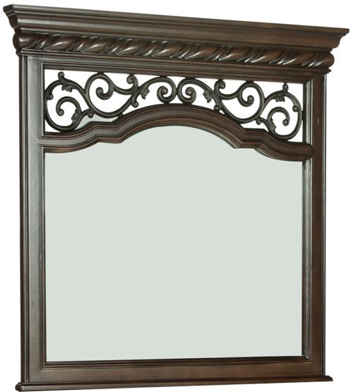 Liberty Furniture Arbor Place 5-Piece Brownstone Queen Sleigh Bedroom Set-2