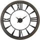Uttermost® Ronan Rustic Bronze Large Wall Clock-0