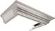 ZLINE Satin Stainless Steel Crown Molding-0