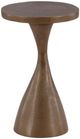 Dovetail Furniture Nara Antique Brass Side Table-0