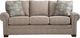 Craftmaster® Customizable Craftmaster Essentials Queen Pleated Rolled Arm Sleeper Sofa-4