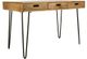 Jofran Inc. Rollins Natural Counter Table with Black Base-0