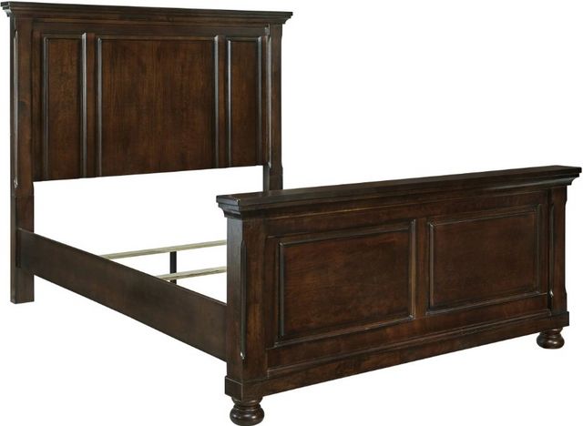 Millennium® by Ashley® Porter Rustic Brown Queen Panel Headboard-1