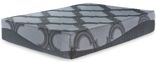 Sierra Sleep® by Ashley® 2-Piece 14" Hybrid and Better than a Boxspring Queen Hybrid Mattress Set-1