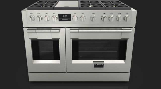 Fulgor Milano Sofia 48" Stainless Steel Pro Style Gas Range-2
