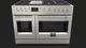Fulgor Milano Sofia 48" Stainless Steel Pro Style Gas Range-2