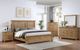 New Classic® Home Furnishings Sunstone Honey California King Panel Bed-1