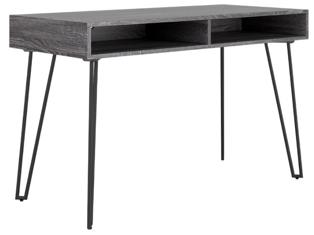 Signature Design by Ashley® Strumford Black/Charcoal Office Desk-0