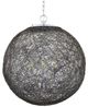 YHD Black/Chrome 3-Light Chandelier-2