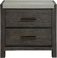 Magnussen Home® Plum Creek Ravenwood Black Drawer Nightstand-2