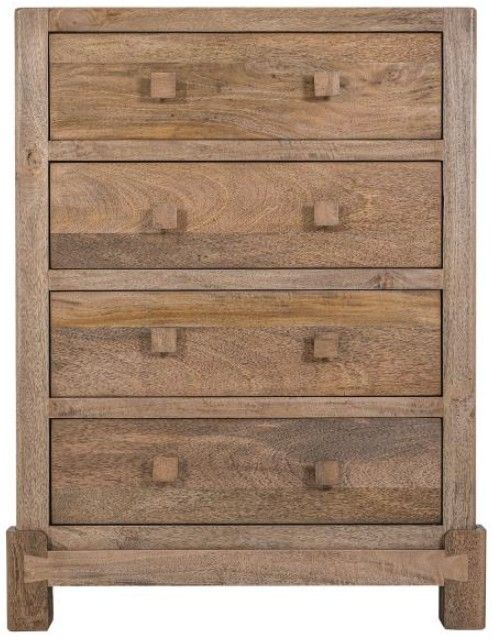 International Furniture Direct Atenas Brown Chest-3