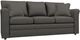 La-Z-Boy® Leah Charcoal Queen Sleeper Sofa-0