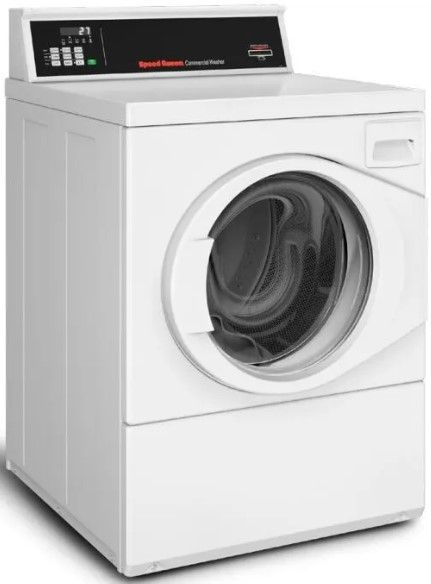 Speed Queen® Commercial 3.4 Cu. Ft. White Front Load Washer-0