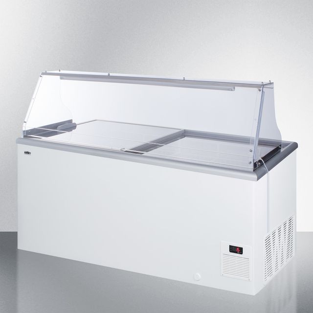 Summit® Commercial 17.8 Cu. Ft. White Dipping Cabinet-1