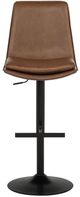 Coaster® Eldridge Coffee Upholstered Adjustable Bar Stool-4